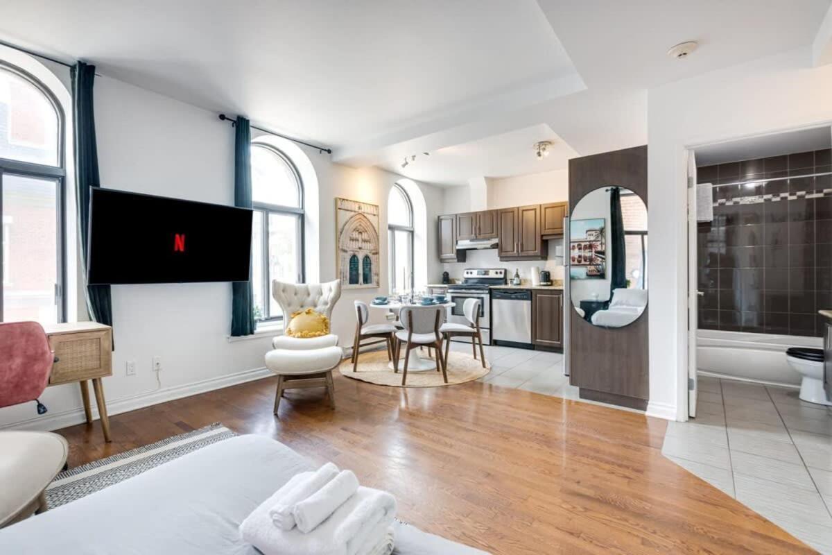 M11 Bright Studio In The Heart Of Mtl Montréal Esterno foto