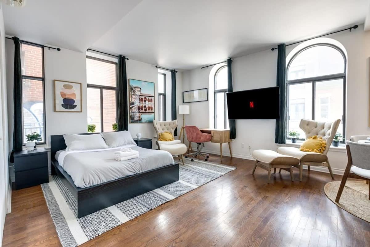 M11 Bright Studio In The Heart Of Mtl Montréal Esterno foto